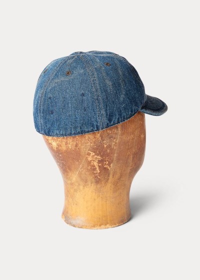 Gorra Ralph Lauren Hombre Azules - Denim Service - DNIJH7510